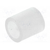 FIX-LED-5.5; Spacer sleeve; LED; Øout: 5mm; ØLED: 5mm; L: 5.5mm; natural; UL94V-2; FIX&FASTEN