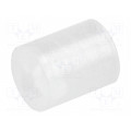 FIX-LED-6; Spacer sleeve; LED; Øout: 5mm; ØLED: 5mm; L: 6mm; natural; UL94V-2; FIX&FASTEN