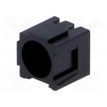 FIX-LED-6501; LED housing; 5mm; polyamide; angular; black; No.of diodes: 1; FIX&FASTEN FIX-LED-6501; LED housing; 5mm; polyamide; angular; black; No.of diodes: 1; FIX&FASTEN