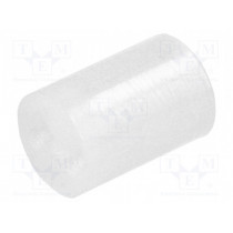 FIX-LED-7; Spacer sleeve; LED; Øout: 5mm; ØLED: 5mm; L: 7mm; natural; UL94V-2; FIX&FASTEN