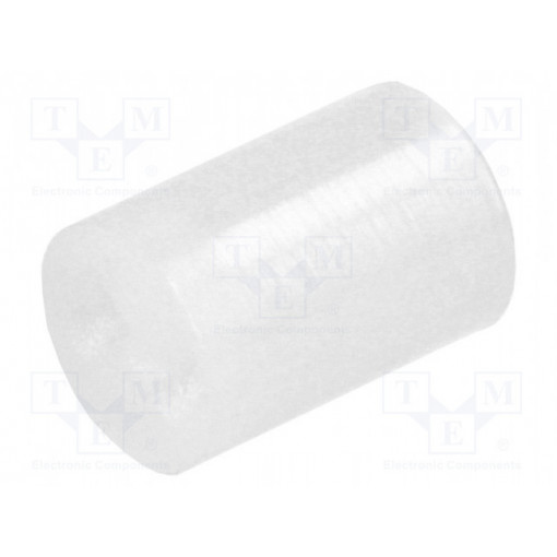 FIX-LED-7; Spacer sleeve; LED; Øout: 5mm; ØLED: 5mm; L: 7mm; natural; UL94V-2; FIX&FASTEN