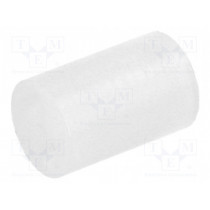FIX-LED-7.5; Spacer sleeve; LED; Øout: 5mm; ØLED: 5mm; L: 7.5mm; natural; UL94V-2; FIX&FASTEN