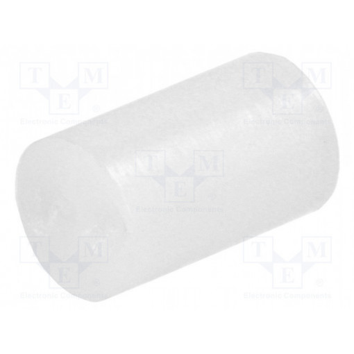 FIX-LED-8; Spacer sleeve; LED; Øout: 5mm; ØLED: 5mm; L: 8mm; natural; UL94V-2; FIX&FASTEN