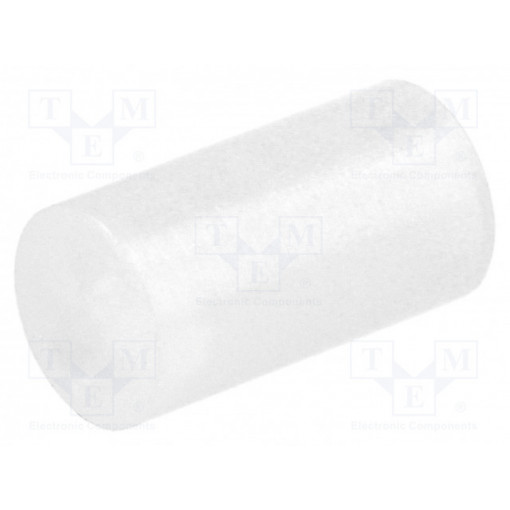 FIX-LED-9; Spacer sleeve; LED; Øout: 5mm; ØLED: 5mm; L: 9mm; natural; UL94V-2; FIX&FASTEN