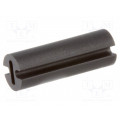 FIX-LEDH-13; Spacer sleeve; LED; Øout: 4.5mm; ØLED: 3mm; L: 13mm; black; UL94V-2; FIX&FASTEN