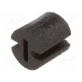 FIX-LEDH-4.5; Spacer sleeve; LED; Øout: 4.5mm; ØLED: 3mm; L: 4.5mm; black; UL94V-2; FIX&FASTEN FIX-LEDH-4.5; Spacer sleeve; LED; Øout: 4.5mm; ØLED: 3mm; L: 4.5mm; black; UL94V-2; FIX&FASTEN