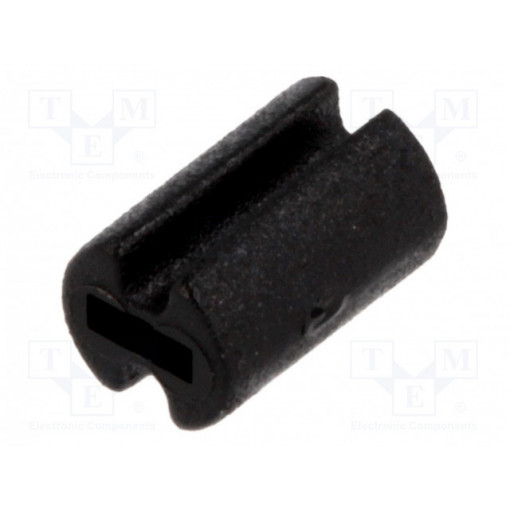 FIX-LEDH-7; Spacer sleeve; LED; Øout: 4.5mm; ØLED: 3mm; L: 7mm; black; UL94V-2; FIX&FASTEN