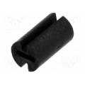 FIX-LEDH-7.5; Spacer sleeve; LED; Øout: 4.5mm; ØLED: 3mm; L: 7.5mm; black; UL94V-2; FIX&FASTEN FIX-LEDH-7.5; Spacer sleeve; LED; Øout: 4.5mm; ØLED: 3mm; L: 7.5mm; black; UL94V-2; FIX&FASTEN