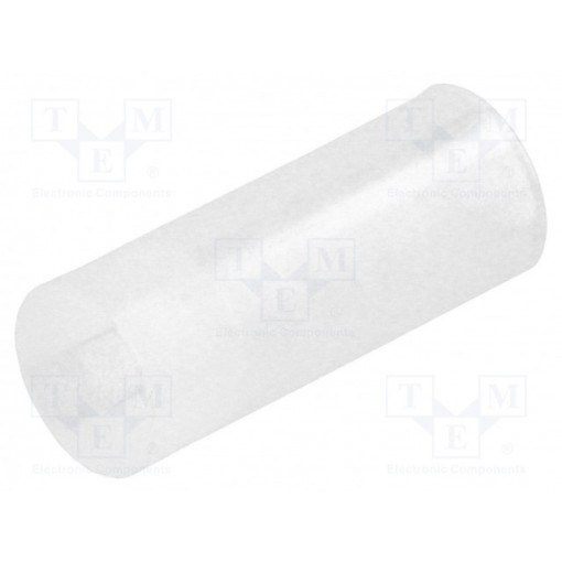 FIX-LEDS-10; Spacer sleeve; LED; Øout: 4mm; ØLED: 3mm; L: 10mm; natural; UL94V-2; FIX&FASTEN