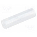 FIX-LEDS-14.5; Spacer sleeve; LED; Øout: 4mm; ØLED: 3mm; L: 14.5mm; natural; UL94V-2; FIX&FASTEN