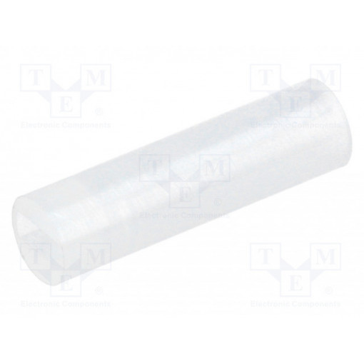 FIX-LEDS-14.5; Spacer sleeve; LED; Øout: 4mm; ØLED: 3mm; L: 14.5mm; natural; UL94V-2; FIX&FASTEN