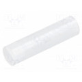 FIX-LEDS-15.5; Spacer sleeve; LED; Øout: 4mm; ØLED: 3mm; L: 15.5mm; natural; UL94V-2; FIX&FASTEN