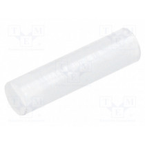 FIX-LEDS-15.5; Spacer sleeve; LED; Øout: 4mm; ØLED: 3mm; L: 15.5mm; natural; UL94V-2; FIX&FASTEN