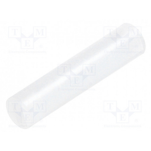 FIX-LEDS-18; Spacer sleeve; LED; Øout: 4mm; ØLED: 3mm; L: 18mm; natural; UL94V-2; FIX&FASTEN
