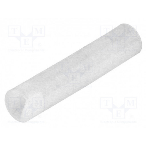 FIX-LEDS-20; Spacer sleeve; LED; Øout: 4mm; ØLED: 3mm; L: 20mm; natural; UL94V-2; FIX&FASTEN