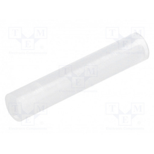 FIX-LEDS-21; Spacer sleeve; LED; Øout: 4mm; ØLED: 3mm; L: 21mm; natural; UL94V-2; FIX&FASTEN