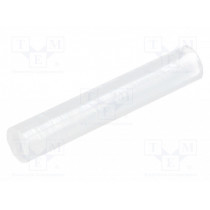 FIX-LEDS-22.5; Spacer sleeve; LED; Øout: 4mm; ØLED: 3mm; L: 22.5mm; natural; UL94V-2; FIX&FASTEN