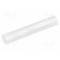 FIX-LEDS-23; Spacer sleeve; LED; Øout: 4mm; ØLED: 3mm; L: 23mm; natural; UL94V-2; FIX&FASTEN