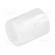 FIX-LEDS-5; Spacer sleeve; LED; Øout: 4mm; ØLED: 3mm; L: 5mm; natural; UL94V-2; FIX&FASTEN