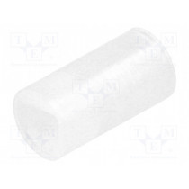 FIX-LEDS-7.5; Spacer sleeve; LED; Øout: 4mm; ØLED: 3mm; L: 7.5mm; natural; UL94V-2; FIX&FASTEN