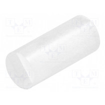 FIX-LEDS-9; Spacer sleeve; LED; Øout: 4mm; ØLED: 3mm; L: 9mm; natural; UL94V-2; FIX&FASTEN