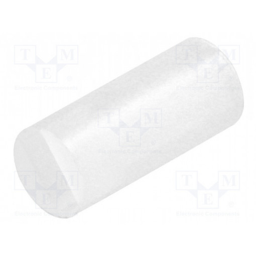 FIX-LEDS-9; Spacer sleeve; LED; Øout: 4mm; ØLED: 3mm; L: 9mm; natural; UL94V-2; FIX&FASTEN