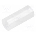 FIX-LEDS-9.5; Spacer sleeve; LED; Øout: 4mm; ØLED: 3mm; L: 9.5mm; natural; UL94V-2; FIX&FASTEN