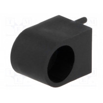 FIX-LEK-503-7; LED housing; 5mm; polyamide; angular; 3 PIN; black; UL94V-2; FIX&FASTEN FIX-LEK-503-7; LED housing; 5mm; polyamide; angular; 3 PIN; black; UL94V-2; FIX&FASTEN