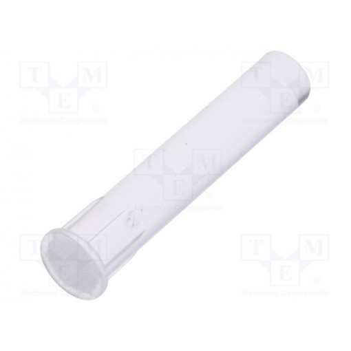 FIX-LEM-97; Fibre for LED; round; Ø5mm; Front: flat; straight; UL94V-2; FIX&FASTEN