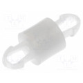 ; PCB distance; polyamide; L: 4mm; latch/latch; Colour: natural; FIX&FASTEN