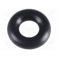 ; O-ring gasket; NBR; Thk: 1.78mm; Øint: 2.9mm; black; FIX&FASTEN ; O-ring gasket; NBR; Thk: 1.78mm; Øint: 2.9mm; black; FIX&FASTEN