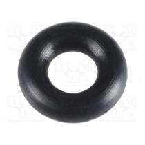 ; O-ring gasket; NBR; Thk: 1.78mm; Øint: 2.9mm; black; FIX&FASTEN