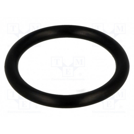 ; O-ring gasket; NBR; Thk: 3mm; Øint: 21.3mm; black; FIX&FASTEN