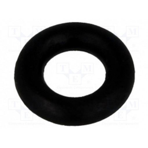 ; O-ring gasket; NBR; Thk: 1.78mm; Øint: 3.6mm; black; FIX&FASTEN