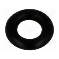 ; O-ring gasket; NBR; Thk: 2mm; Øint: 4mm; black; FIX&FASTEN ; O-ring gasket; NBR; Thk: 2mm; Øint: 4mm; black; FIX&FASTEN