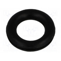 ; O-ring gasket; NBR; Thk: 1.78mm; Øint: 4.6mm; black; FIX&FASTEN