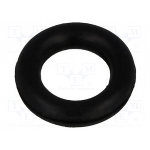 ; O-ring gasket; NBR; Thk: 1.78mm; Øint: 4.6mm; black; FIX&FASTEN