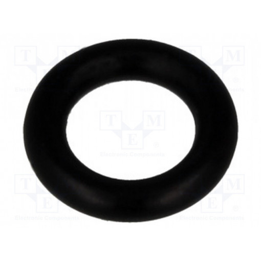 ; O-ring gasket; NBR; Thk: 1.9mm; Øint: 5.8mm; black; FIX&FASTEN