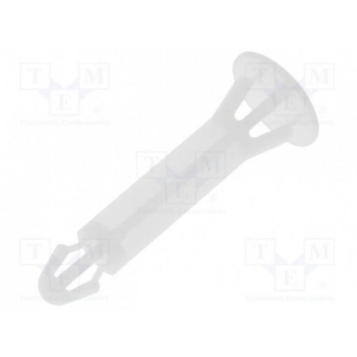 ; Assembly stud; polyamide; L: 20mm; snap fastener; Colour: natural; FIX&FASTEN ; Assembly stud; polyamide; L: 20mm; snap fastener; Colour: natural; FIX&FASTEN