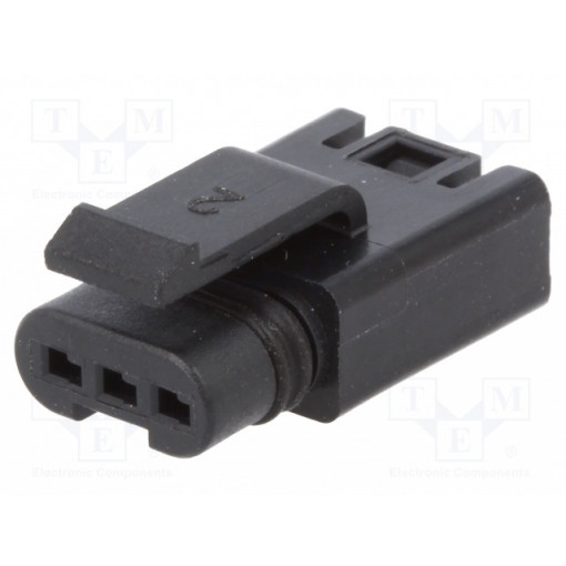 FLH-S31-00; Plug; Connector: wire-wire; FLH; PIN: 3; female; Type: w/o contacts; AMPHENOL