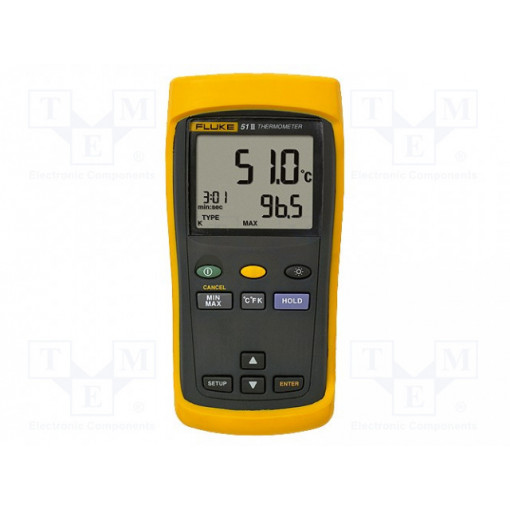 FLUKE 51; Meter: temperature; double LCD,with a backlit; -200÷1372°C; FLUKE FLUKE 51; Meter: temperature; double LCD,with a backlit; -200÷1372°C; FLUKE