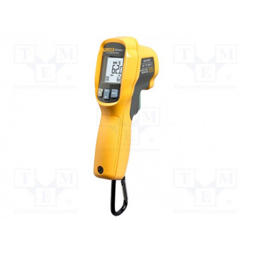 FLUKE 62 MAX+; Infrared thermometer; LCD,with a backlit; -30÷650°C; ε: 0,1÷1; FLUKE
