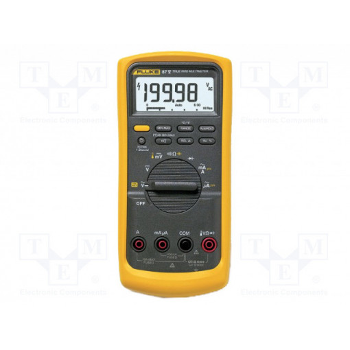 FLUKE 87-V; Digital multimeter; LCD (6000/20000),with a backlit; 0.01÷60S; FLUKE