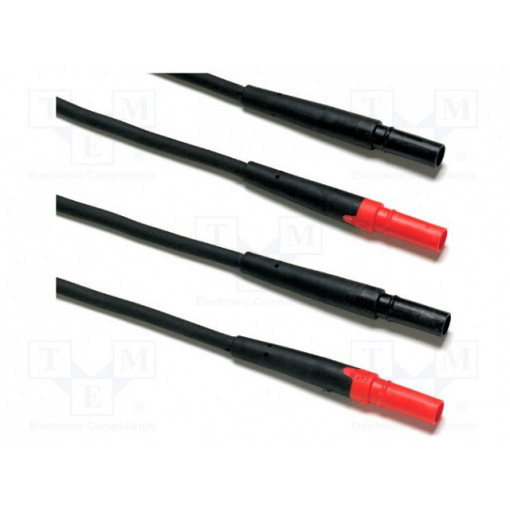 FLUKE TL27; Set of test leads; Len: 1.5m; 4mm banana plug-4mm banana plug; FLUKE