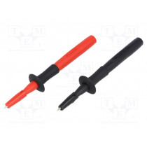 FLUKE TP220; Test probe; 3A; 1kV; black; Socket size: 4mm; Kit: 2x test probe; FLUKE