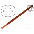 FLRYW-B1.50-BR; Wire; FLRYW-B; stranded; Cu; 1.5mm2; PVC; brown; 60V; 100m; Class: 5; BQ CABLE