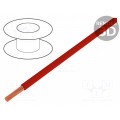 FLRYW-B4.00-RD; Wire; FLRYW-B; stranded; Cu; 4mm2; PVC; red; 60V; 100m; Class: 5; BQ CABLE