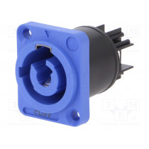 FM12300; Connector: circular; female; CLIFFCON-P; 20A; 250VAC; Colour: blue; CLIFF