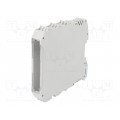 FMEH-03P-11-07AH; Enclosure: for DIN rail mounting; polyamide; grey; UL94V-0; DEGSON ELECTRONICS