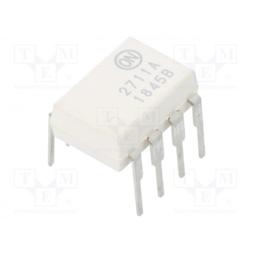 FOD2711A; Optocoupler; THT; Channels: 1; Out: transistor; Uinsul: 5kV; Uce: 30V; ON SEMICONDUCTOR (FAIRCHILD)